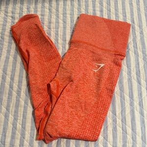 Gymshark Vibrant Red Seamless Leggings